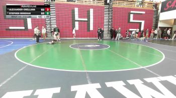 113 lbs Round Of 16 - Alexander Orellana, Woburn vs Stephen Minehan, Marshfield