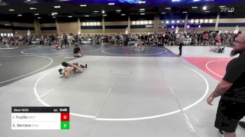 98 lbs Consi Of 8 #2 - Izaiah Trujillo, Wolfpack Wr Ac vs Easten Serrano, Stout Wr Ac