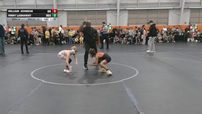 56 lbs Round 1 (4 Team) - Vinny Lashaway, Empyre WC Gold vs William Johnson, Brecksville