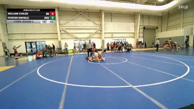 165 lbs Cons. Round 2 - Porter Enfield, Bountiful vs William Childs, Maple Mountain