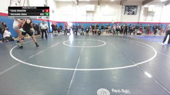 Boys 190 lbs Quarterfinal - Richard Vega, Westmont Boys vs Ojas Shastri, Los Gatos Boys