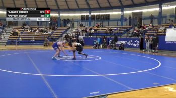 184 lbs Quarterfinal - Lazaro Crespo, Fort Hays Tech Northwest College vs Peyton Besco, Pratt Community College