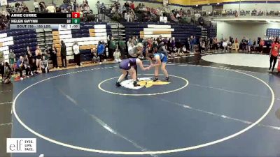 155 lbs. Cons. Round 3 - Helen Gwynn, Brentwood vs Annie Currie, Liberty