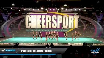 Precision Allstars - Ignite [2021 L1 Youth - D2 - Small - A Day 1] 2021 CHEERSPORT National Cheerleading Championship