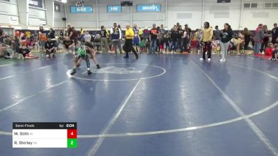 85-M lbs Semifinal - Micah Stith, IN vs Raeion Shirley, PA