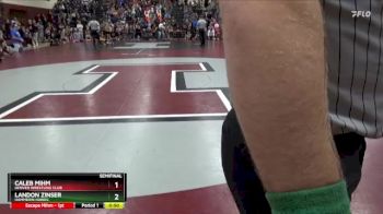 J-5 lbs Semifinal - Caleb Mihm, Denver Wrestling Club vs Landon Zinser, Hammerin Hawks