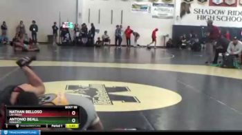 138 lbs Champ. Round 2 - Antonio Beall, Monarch vs Nathan Belloso, Las Vegas