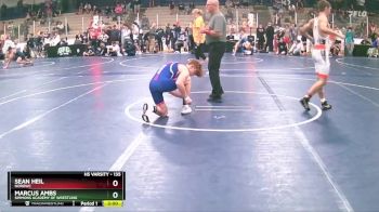 135 lbs Champ. Round 1 - Sean Heil, NoRoWC vs Marcus Ambs, Simmons Academy Of Wrestling