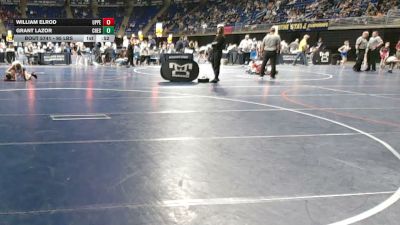 95 lbs Consy 2 - William Elrod, Upper Dublin vs Grant Lazor, Chestnut Ridge