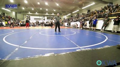 55 lbs Quarterfinal - Miko Flynn, Sallisaw Takedown Club vs Bryker Smith, Salina Wrestling Club