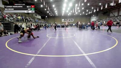 130 lbs Cons. Round 5 - Lavaeh Heidelberg, Millard South vs Mia Bruns, Sand Springs