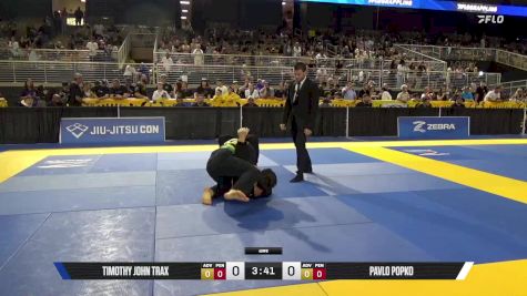 Pavlo Popko vs Timothy John Trax 2025 Pan Kids Jiu-Jitsu IBJJF Championship