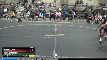 64 lbs Round 3 - Tori Jefferson, Mat Psychos vs Kaysn Clark, Vicksburg