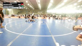 60 lbs Semifinal - Graham Dyson, Mat Assassins Gray vs Thomas Cisneroz, Untouchables