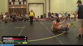 170 lbs Round 3 (6 Team) - Aidan Costello, Elite Athletic Club vs Noah Sumner, Elite Wrestling Red