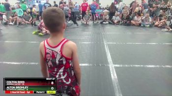 80 lbs Round 6 (10 Team) - Colton Reed, Georgia United vs Alton Bromley, U2 Upstate Uprising