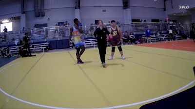 200 lbs Round 3 - Isaiah Joe Foster, Best Trained Wrestling vs Dominic Perez, Brawley Wrestling Academy