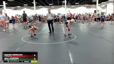 60 lbs Round 3 (4 Team) - Hunter Vermeulen, CTWHALE vs Beau McKeown, Quaker Nation Black