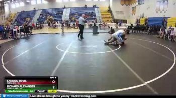 220 lbs Round 2 (8 Team) - Richard Alexander, Cypress Bay vs Landon Revis, Alpha WC