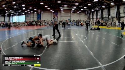 76 lbs Rd# 8- 12:30pm Saturday Final Pool - Ethan Encarnacion, Maryland GOLD vs Cal Satterstrom, Untouchables