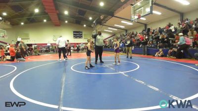 67 lbs Semifinal - Soloman Barnes, Vian Wrestling Club vs Grayson Schultz, Team Tulsa Wrestling Club