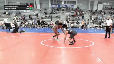 182 lbs Rr Rnd 2 - Sean Breedlove, Indiana Outlaws Black - HSB vs Masiah Moton, Team Dynasty - HSB