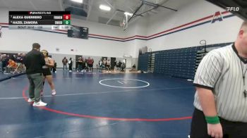 130 lbs 9th Place Match - Hazel Zamora, El Paso Eastwood vs Alexa Guerrero, Frisco Memorial