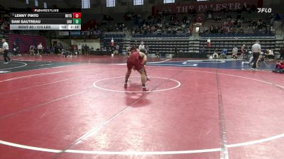 174 lbs Round Of 16 - Lenny Pinto, Rutgers vs Sam Gautreau, Lock Haven