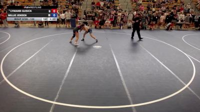 135 lbs Quarters - Lyniann Gusick, IA vs Millie Jensen, NE