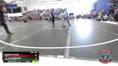 110 lbs Champ. Round 1 - Caysen Taylor, Paola vs Tyler Overstake, Kansas Young Guns