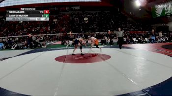4A 113 lbs Cons. Round 3 - Sawyer Huston, Timberlake vs Ridge Adams, Teton