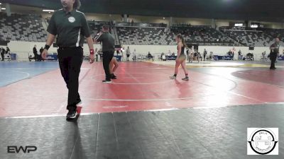 130 lbs Consi Of 8 #1 - Emily Melvin, Woodward vs Hailey Valdez, Putnam City West