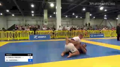 SAMUEL DAVID FREESE vs MATEO CARDONA 2022 American National IBJJF Jiu-Jitsu Championship