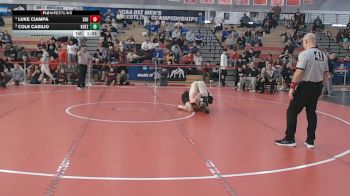 184 lbs Semifinal - Luke Ciampa, East Stroudsburg vs Cole Casilio, Kutztown