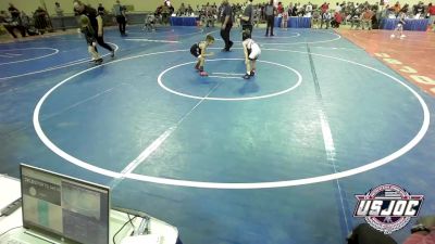 49 lbs Round Of 16 - Harlan Wade, Oklahoma Wrestling Academy vs Maxwell Roy, Standfast