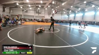 80 lbs Round 1 - Titus Tyner, Cardinal Wrestling Club vs Izan Villagrana, All American Wrestling Club