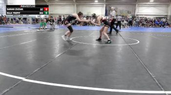 120 lbs Cons. Round 2 - Ella Trzpit, Delaware Hayes vs Sarah Zuziak, Batavia
