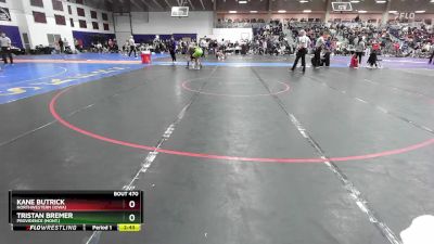 141 lbs Cons. Round 2 - Kane Butrick, Northwestern (Iowa) vs Tristan Bremer, Providence (Mont.)