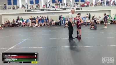 92 lbs Semis & 1st Wrestleback (8 Team) - Jack Cabrera, Xtreme Team vs Liam McGann, Glasgow WA