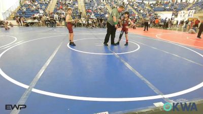 83 lbs Final - Dallin Swan, IRONMEN Wrestling Club vs Owen Boggs, Cleveland Takedown