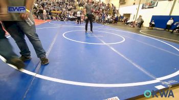 120-130 lbs Rr Rnd 3 - Stella Caygill, R.A.W. vs Ty Foreman, Gentry Youth Wrestling