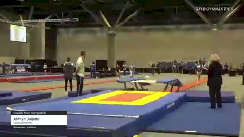 Ashtyn Quijada - Double Mini Trampoline, Upsidedowners - 2021 USA Gymnastics Championships