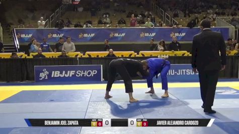 Javier Alejandro Cardozo vs Benjamin Joel Zapata 2026 Pan Jiu Jitsu IBJJF Championship