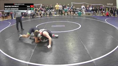 165 lbs Cons. Round 3 - Nolan Johnston, Cleveland vs Hunter Crowley, Skyview