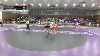 135 lbs Quarterfinal - Brylee Caster, Newcastle vs Karlie Balfanz, Campbell County