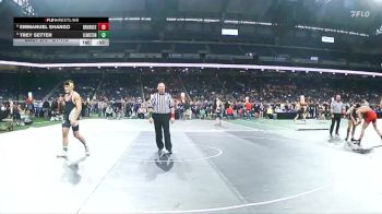 D1-175 lbs Cons. Round 2 - Trey Setter, Clarkston vs Emmanuel Shango, Bloomfield Hills Brother Rice