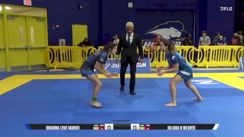 Juliana N Weaver vs Brianna Love Margo 2025 Pan IBJJF Jiu-Jitsu No-Gi Championship