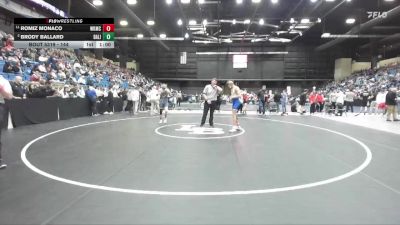 144 lbs Cons. Round 3 - Brody Ballard, Basehor-Linwood HS vs Romiz Monaco, Wichita-Kapaun Mt. Carmel