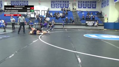 165 lbs Champ. Round 1 - Syler Zdanczewicz, Wartburg vs Dylan Cariveau, Wisconsin-Stevens Point