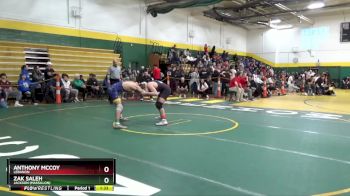 157 lbs Champ. Round 2 - Zak Saleh, Jackson (massillon) vs Anthony McCoy, Lebanon